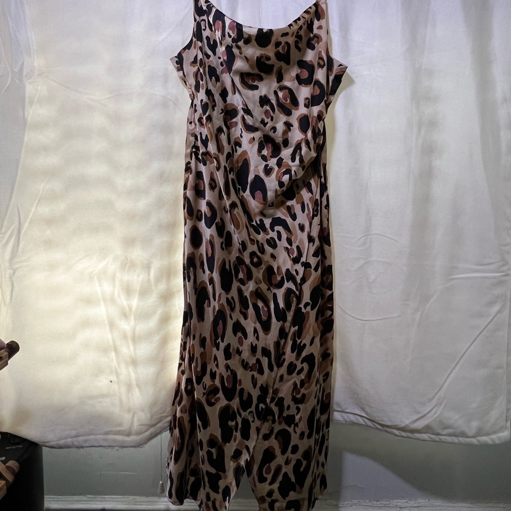 Satin Midi Dress